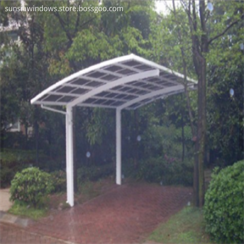 Open Style Aluminum Car Garage